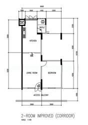 Blk 172 Ang Mo Kio Avenue 4 (Ang Mo Kio), HDB 2 Rooms #596662951
